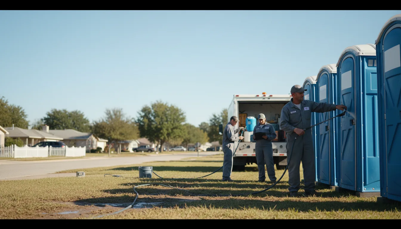Long-Term Portable Toilet Rental in Valmeyer, IL near me